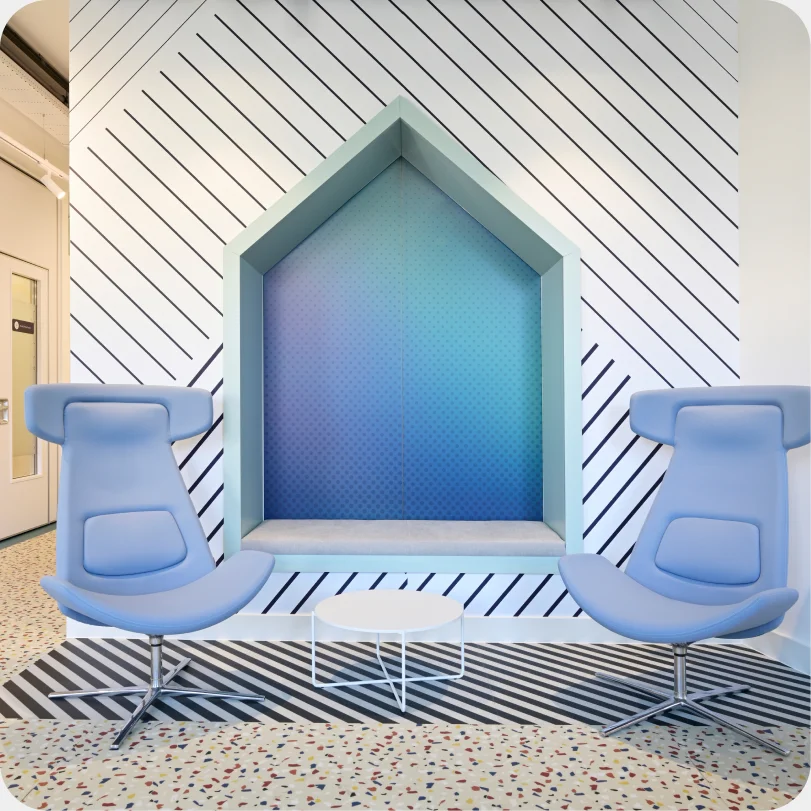 Coworking space interior