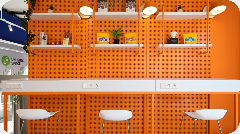 Coworking space interior
