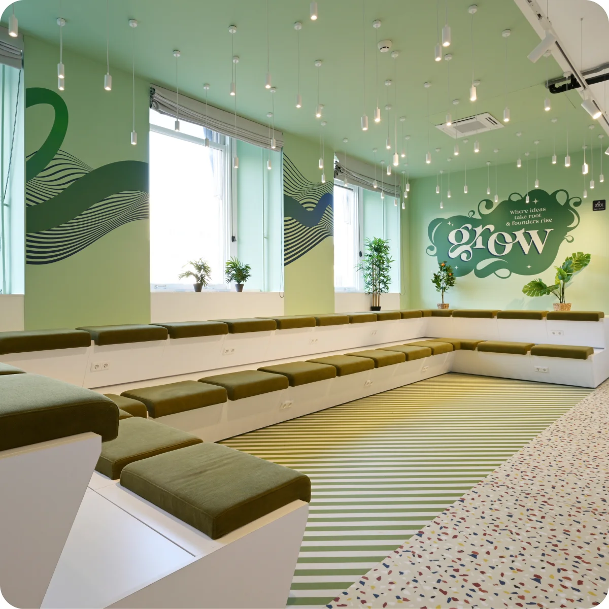 Event space at The Unusual Office