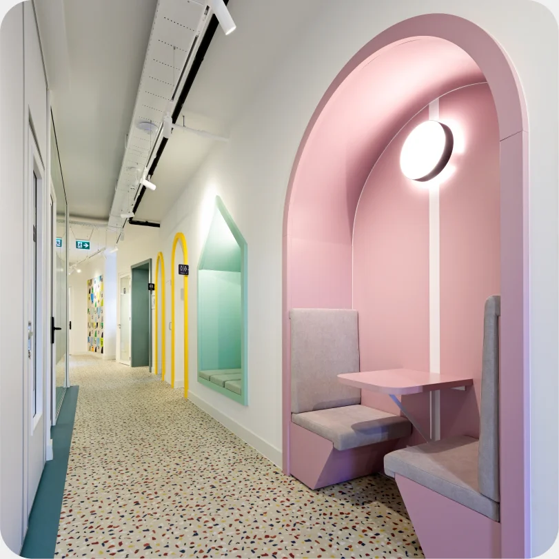 Coworking space interior