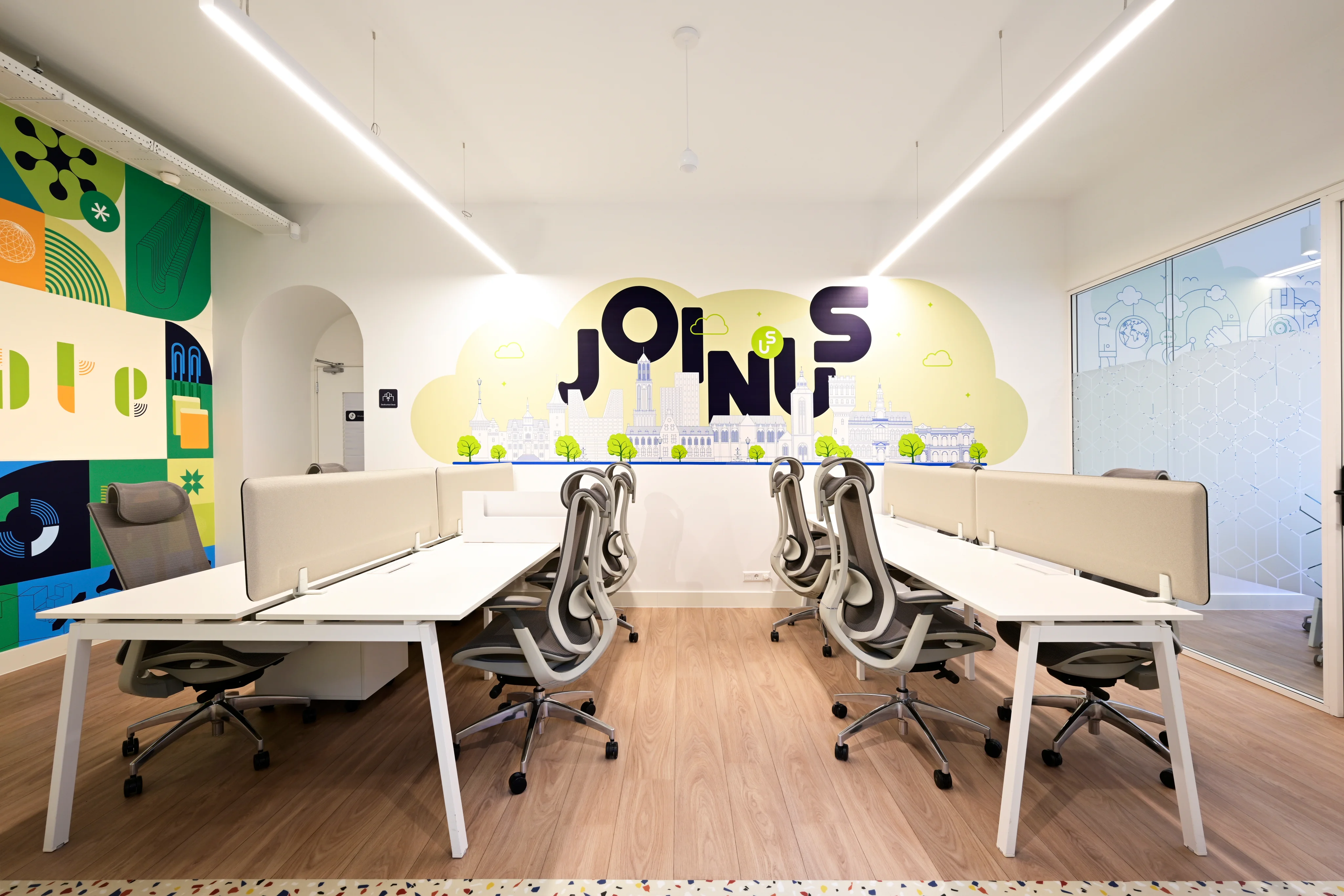 Dedicated desk at The Unusual Office