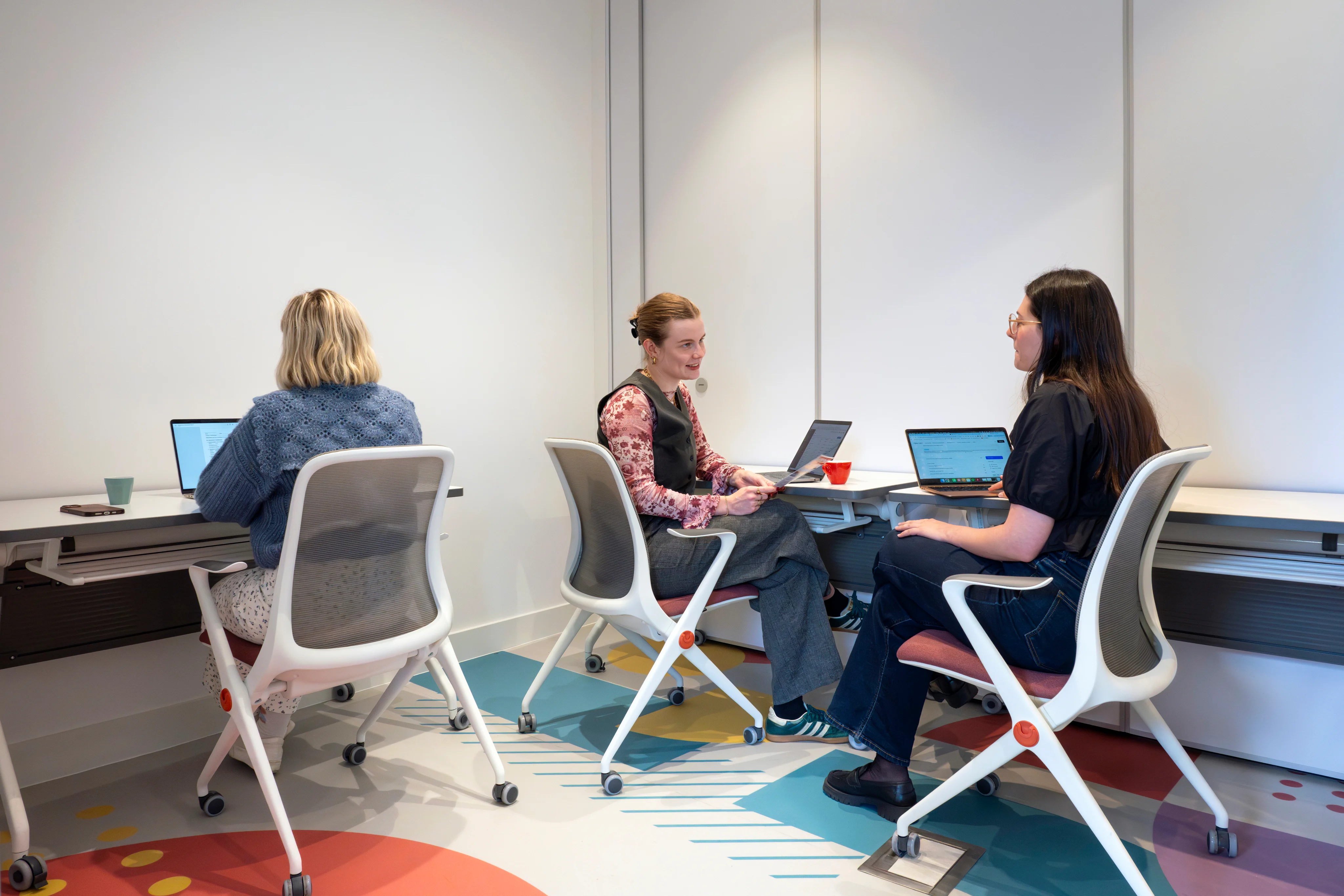 Small office interior