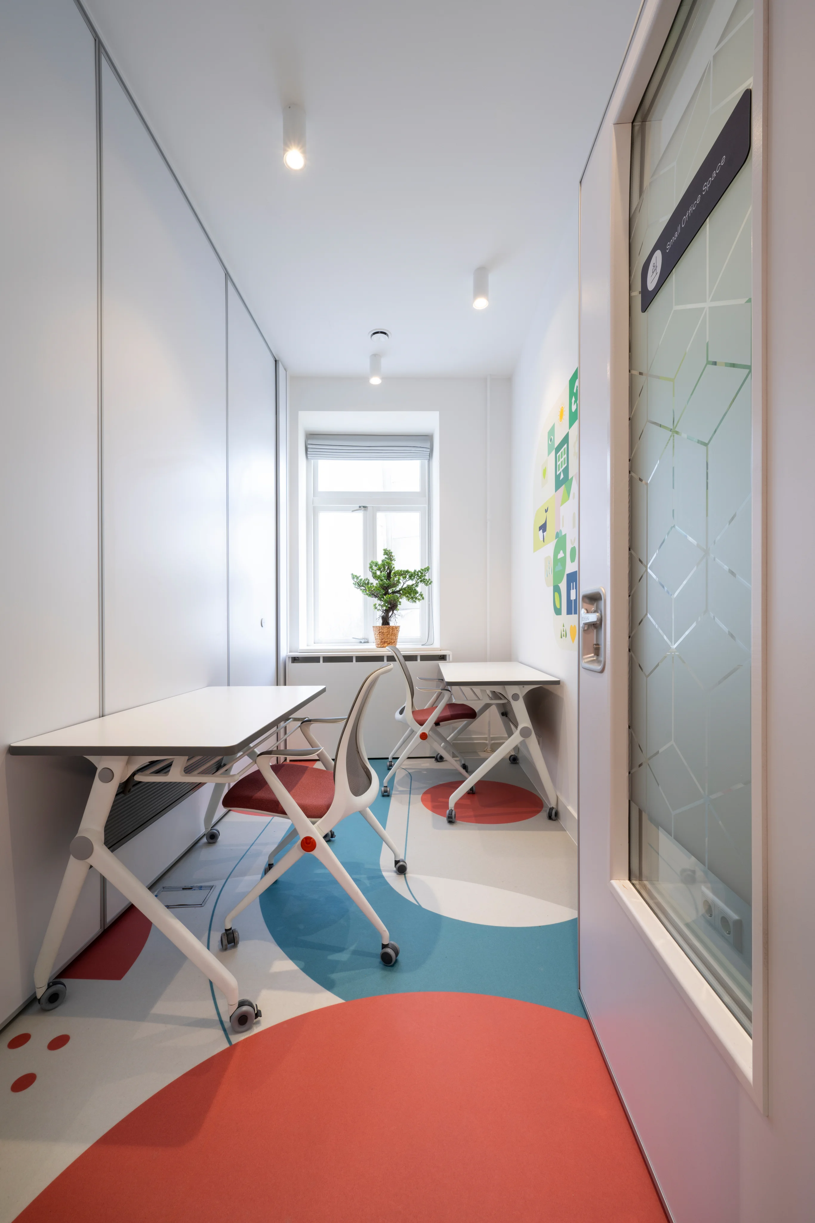 Small office interior
