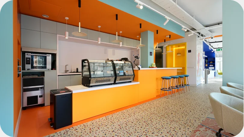 Coworking space interior